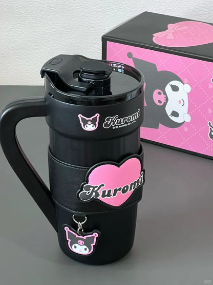 Sanrio 40 oz Tumbler , Stainless Steel Insulated Cup with Lid  Straw