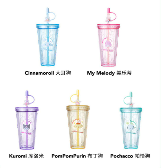 Sanrio  Straw Cup 420ml