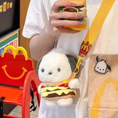 Pochacco Big Mac plush 7in