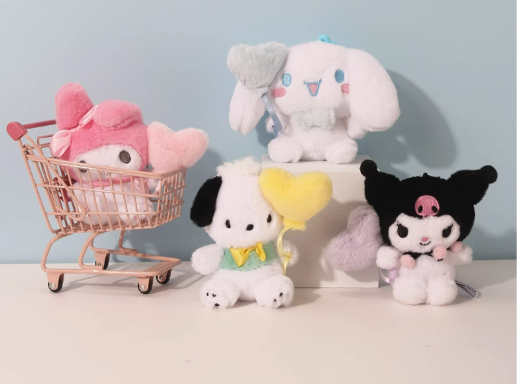 Sanrio plush keychain