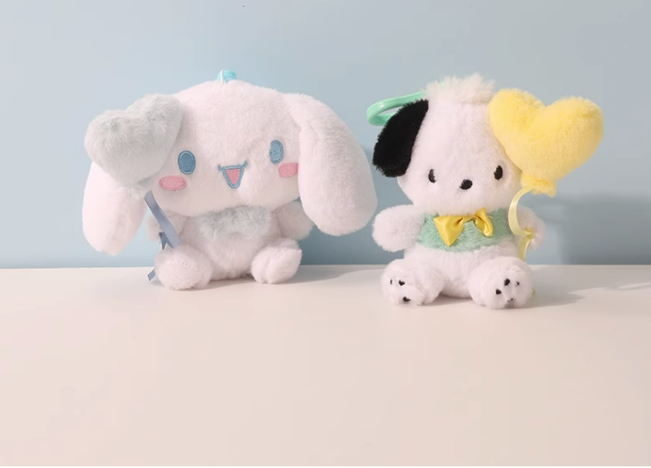 Sanrio plush keychain