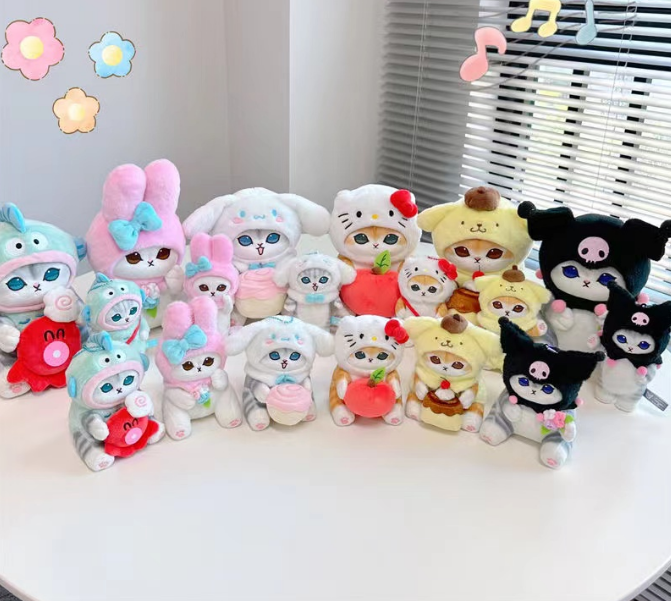 Sanrio x Mofusand Plushie Collection