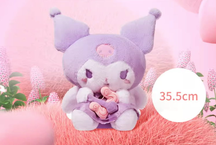 Kuromi Cupid Heart Large Plushie