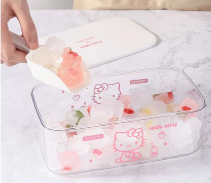 Hello Kitty  Ice Making and Storage Box Set