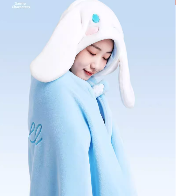 Cinnamoroll Hoodie Blanket