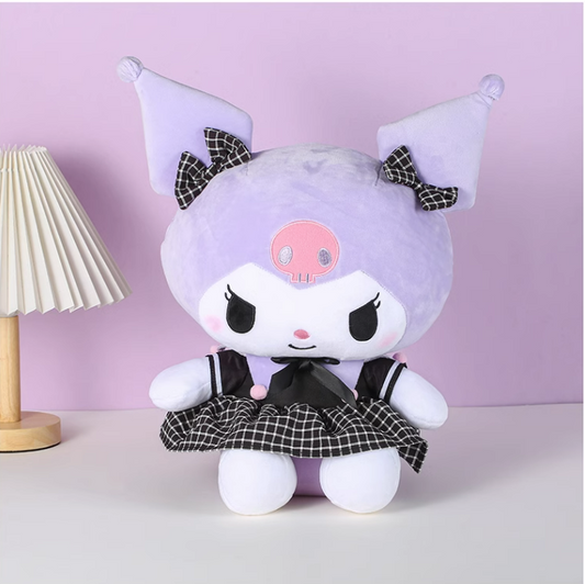 Kuromi Plush Uniform series 15in