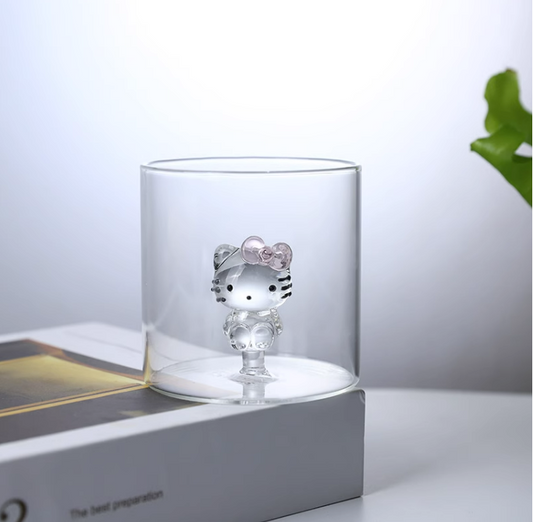 3D Hello Kitty Glass cup