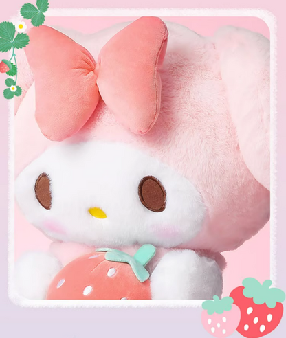 Sanrio Strawberry Plush Doll Toy 15in