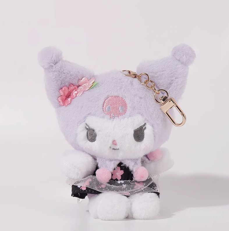 Kuromi Sakura   Plush Pendant