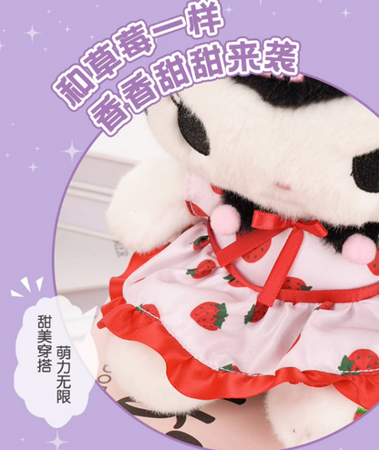 Sanrio Strawberry  design  Plush Doll Toy 8in