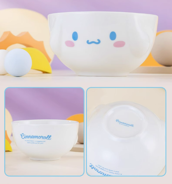 Sanrio Ceramic bowls and plates