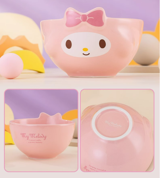 Sanrio Ceramic bowls and plates