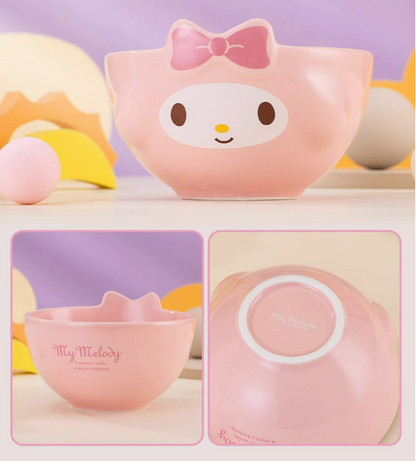 Sanrio Ceramic bowls and plates