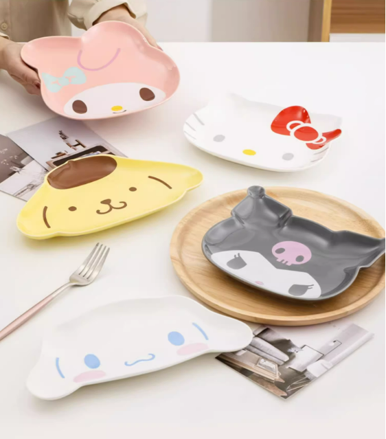 Sanrio Ceramic bowls and plates