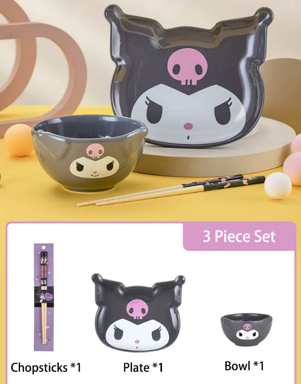 Sanrio Ceramic bowls and plates