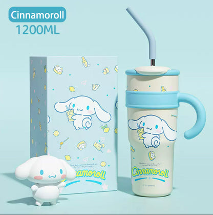 Sanrio Straw Stainless Steel vacuum bottle