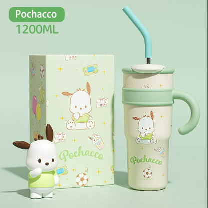 Sanrio Straw Stainless Steel vacuum bottle