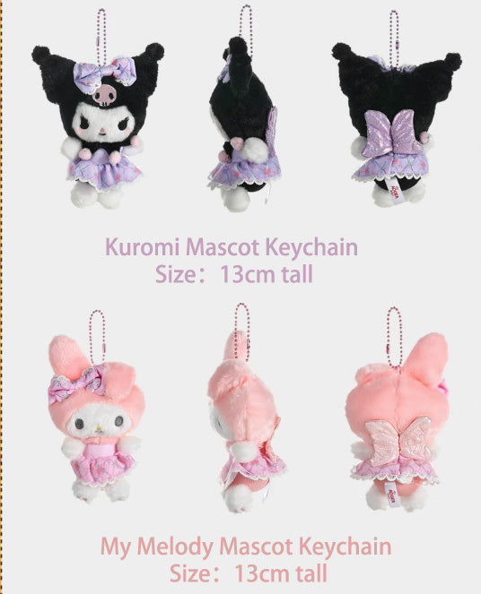 My melody and kuromi Flower Elf Series Plush Doll