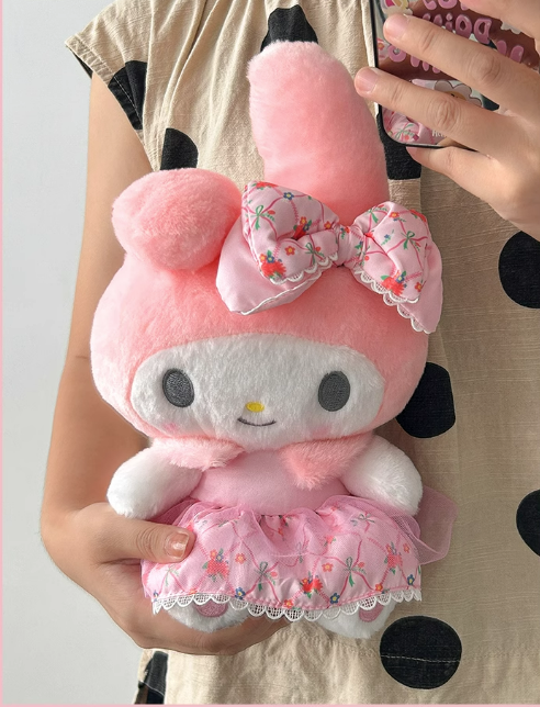 My melody and kuromi Flower Elf Series Plush Doll