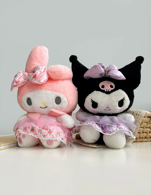 My melody and kuromi Flower Elf Series Plush Doll