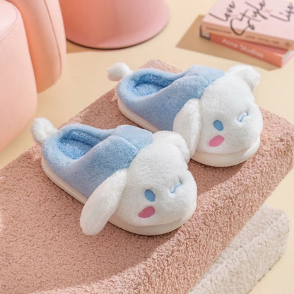 Sanrio Parent-Child  Warm home plush shoes