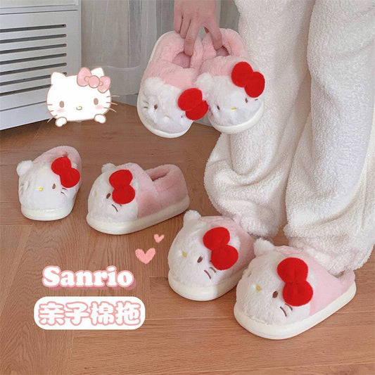 Hello Kitty  Warm home plush shoes