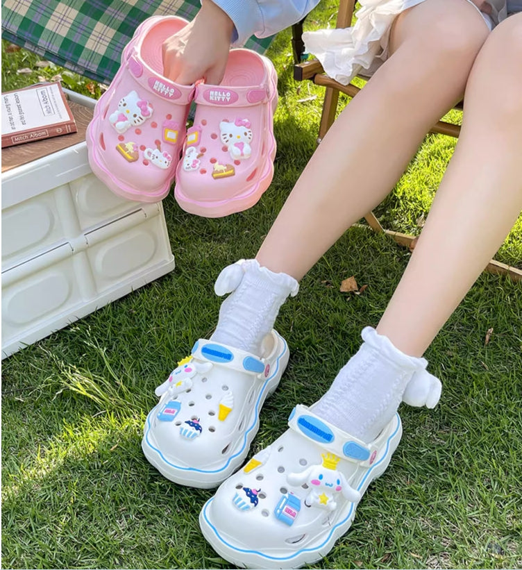 Sanrio Clogs Shoes Sandal Casual Summer for Woman