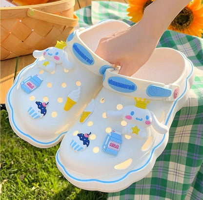 Sanrio Clogs Shoes Sandal Casual Summer for Woman