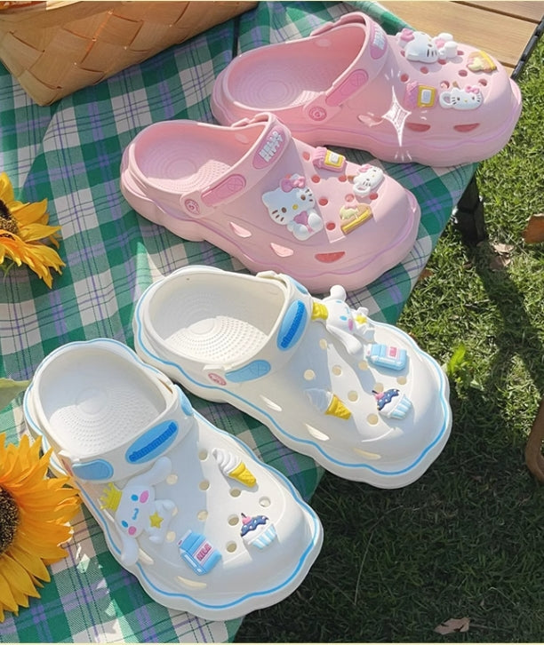 Sanrio Clogs Shoes Sandal Casual Summer for Woman