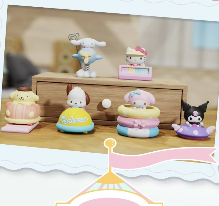 Sanrio Characters Amusement Park Figurines