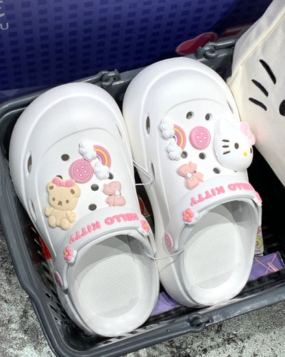 Sanrio Clogs Platform Shoes Sandal Casual Summer for Woman