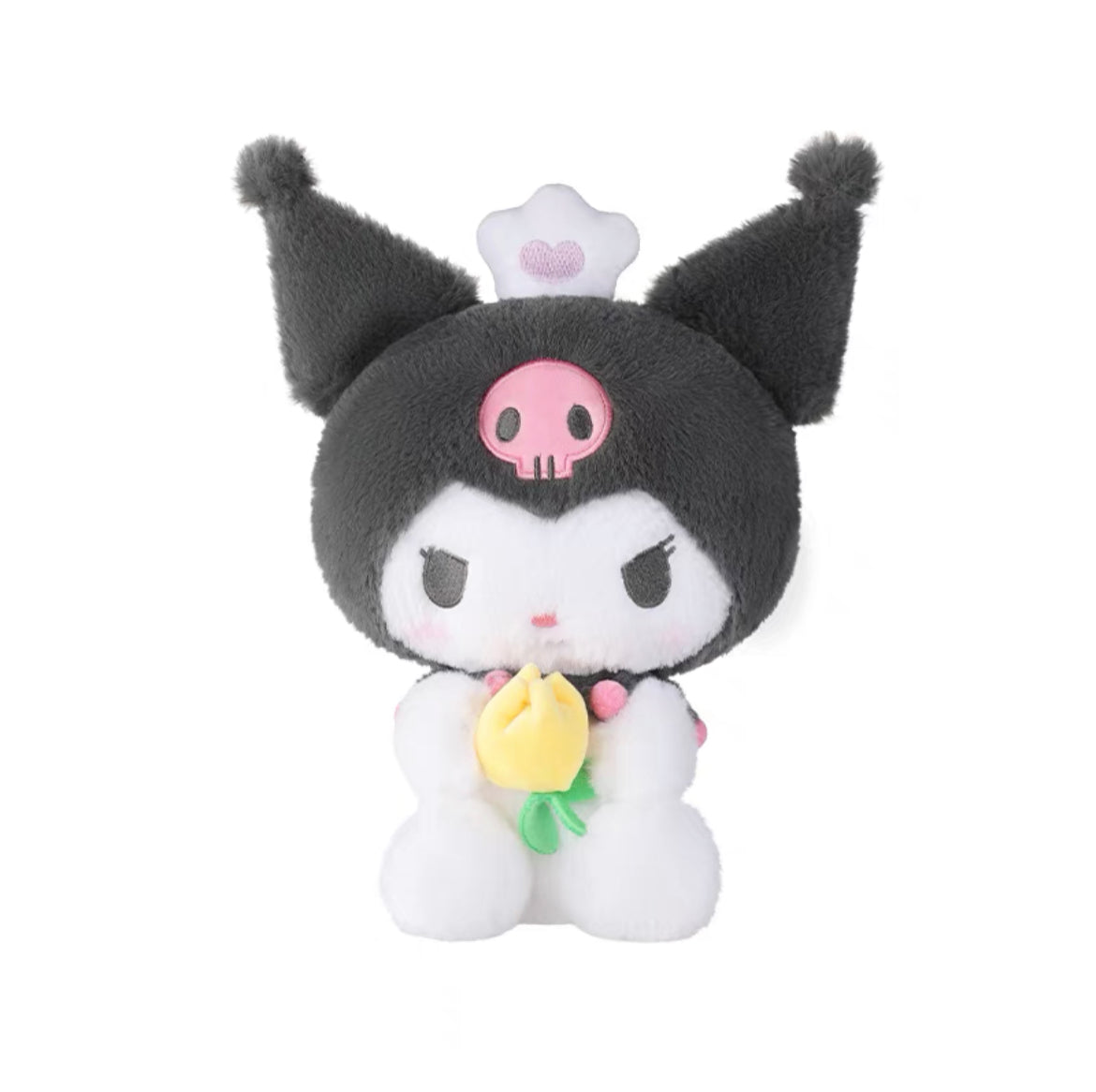 Sanrio holds flowers plush doll