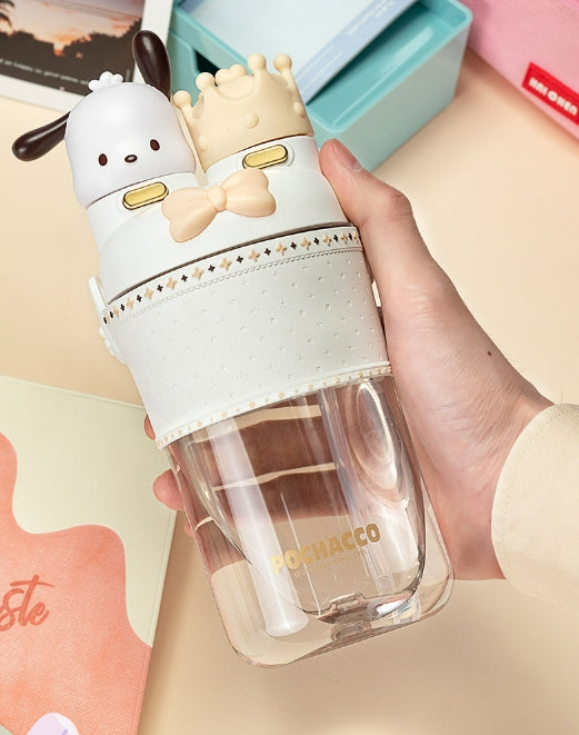 Kuromi and my melody Water Bottle (700ml)