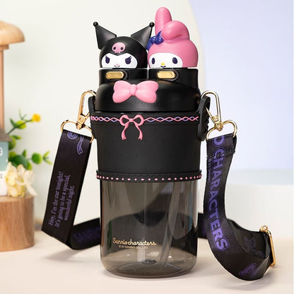 Kuromi and my melody Water Bottle (700ml)