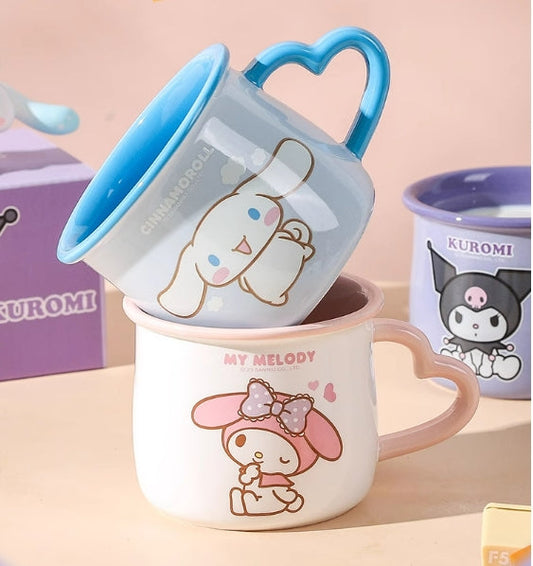 Sanrio mug ceramic milk cup 350ml