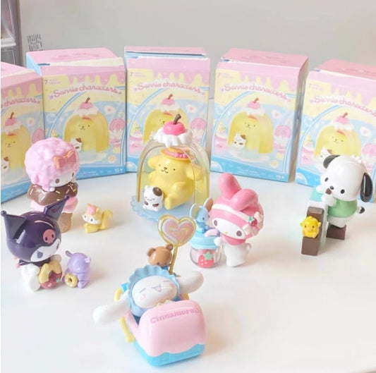 Sanrio colorful food blind box