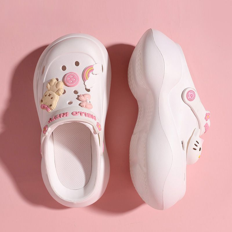 Sanrio Clogs Platform Shoes Sandal Casual Summer for Woman