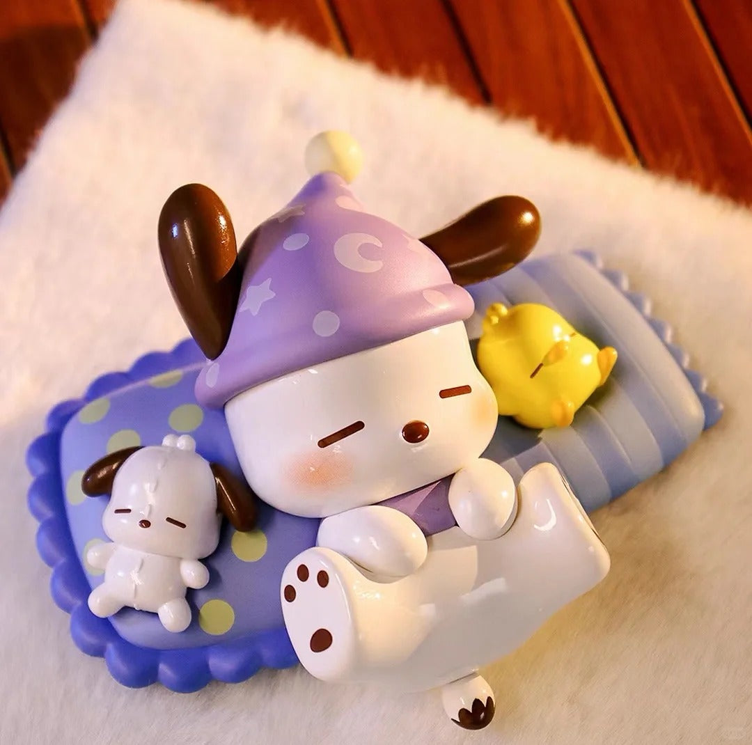 Pochacco Retro Train Blind Box Figure