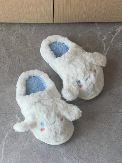 Sanrio Fuzzy Slippers Kawaii House Slippers Cute Slippers