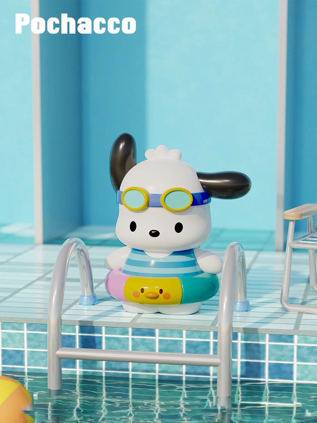 Pochacco Where are we go figure doll