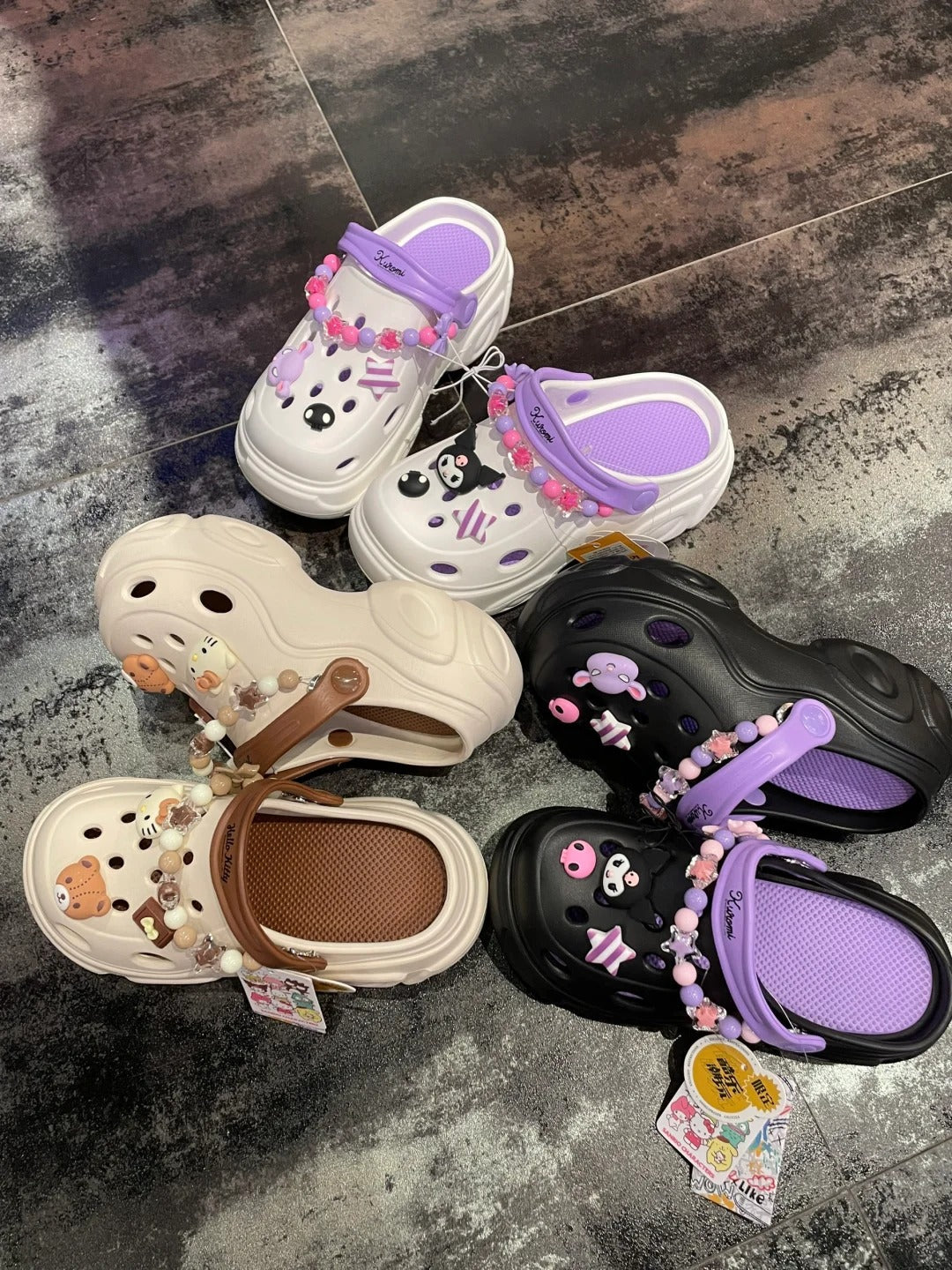 Sanrio Clogs Platform Shoes Sandal Casual