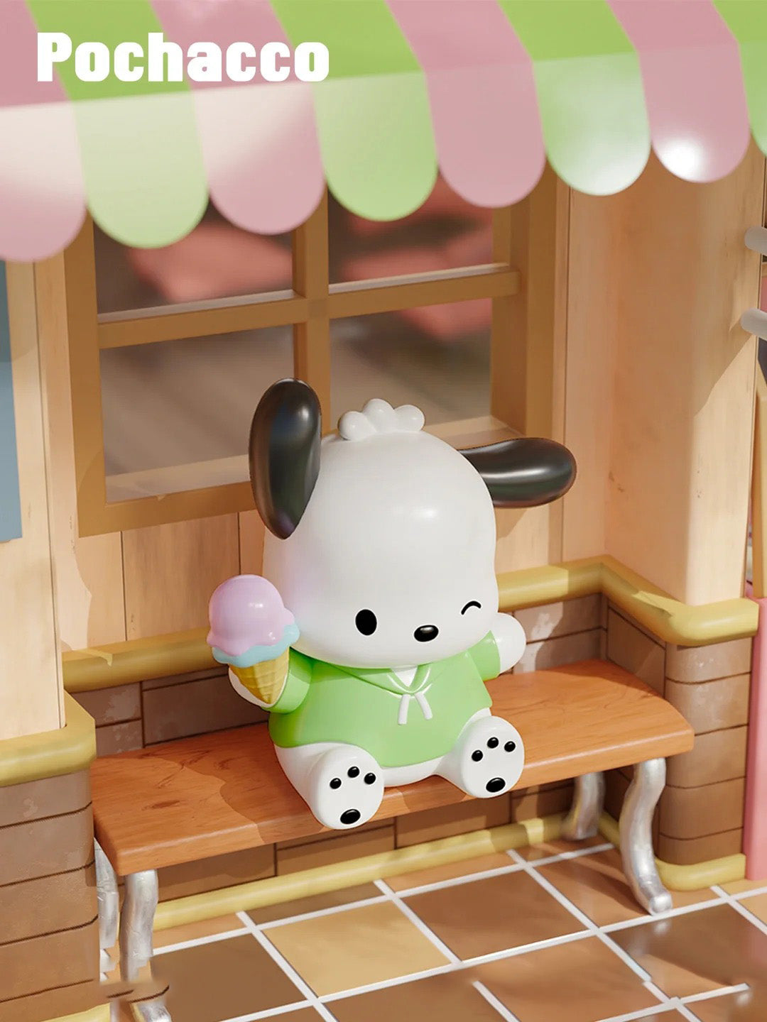 Pochacco Where are we go figure doll