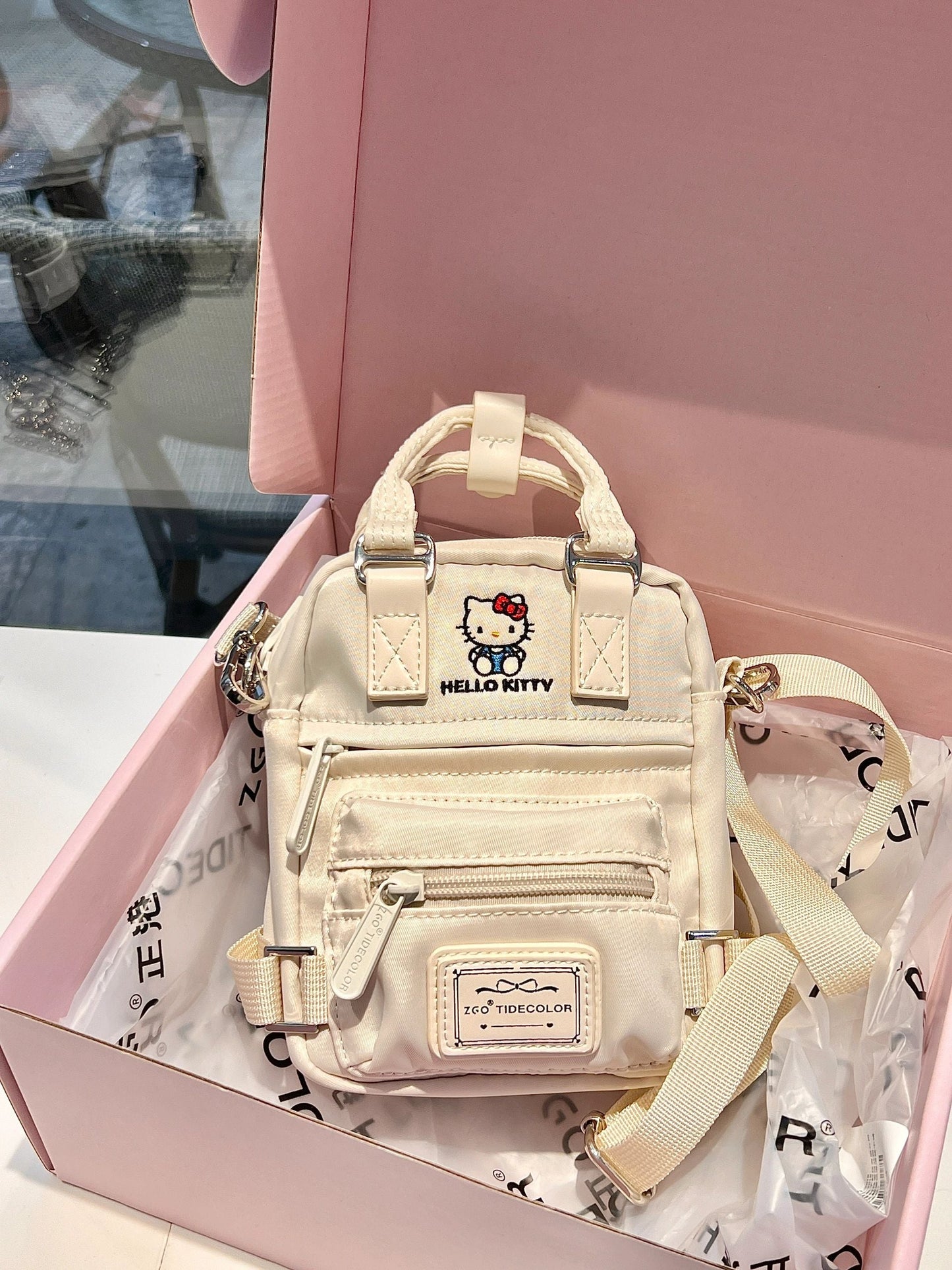 Sanrio Cute Mini Backpacks with Accessories Mini Crossbody Bag