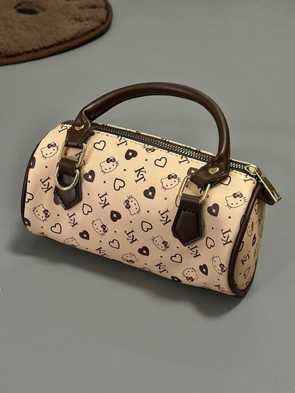 Hellokitty Brown Casual Handbag