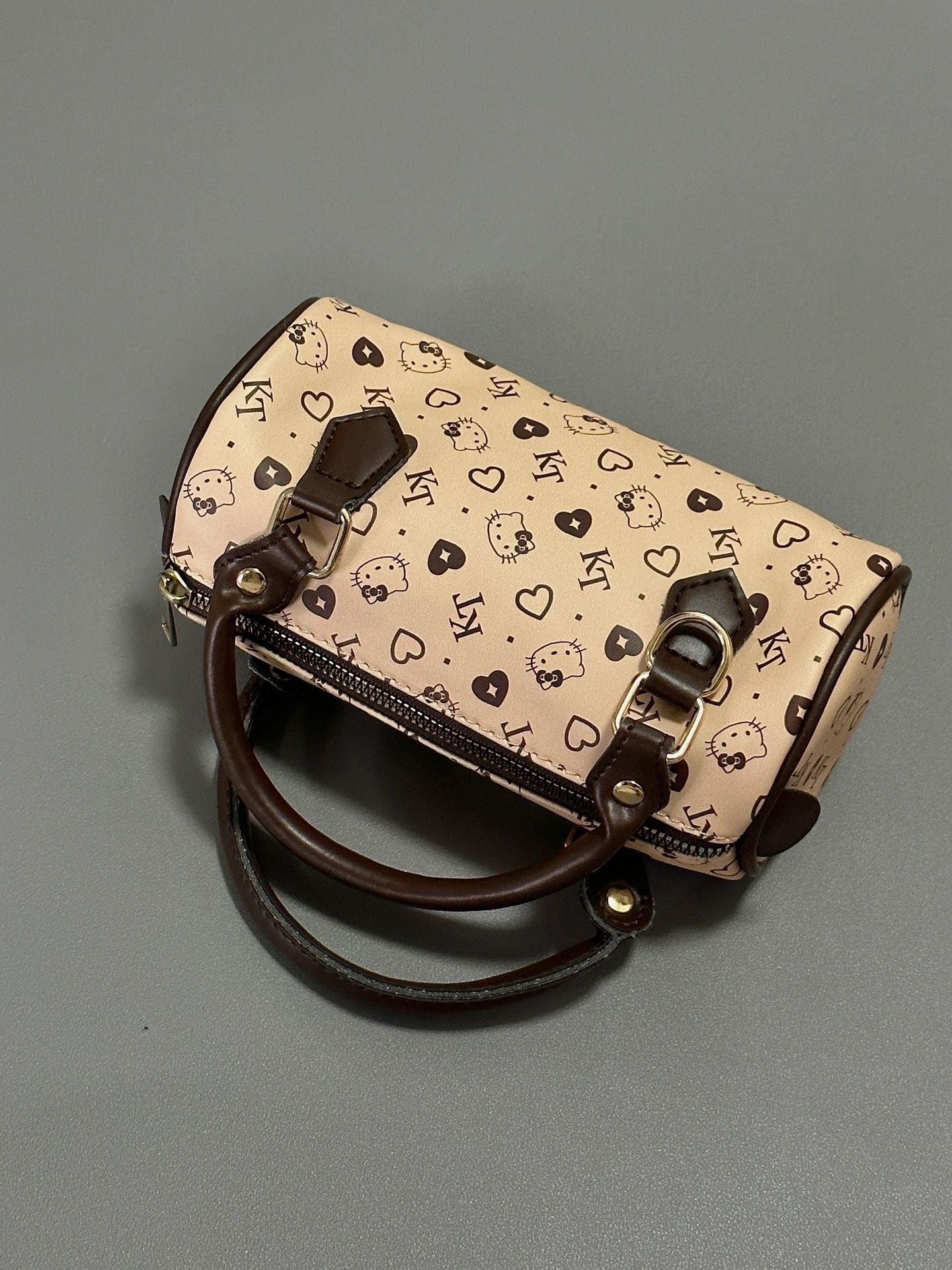 Hellokitty Brown Casual Handbag