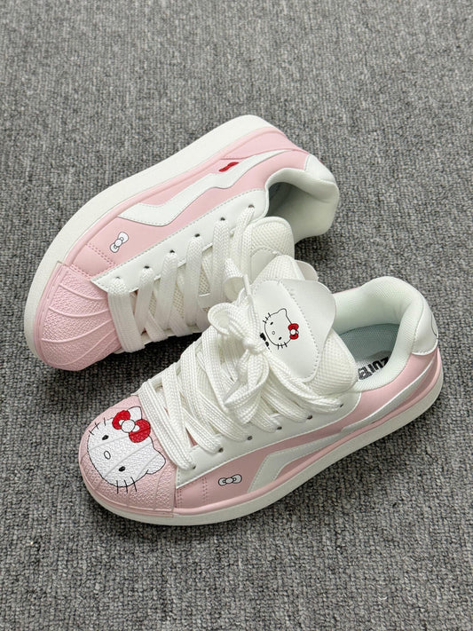 Hellokitty Pink Sneakers Casual Fashion Comfortable Classic Shoes