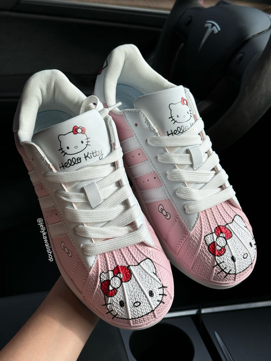 Hellokitty Pink Cute Sneakers Casual Fashion Comfortable Classic Shoes