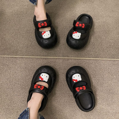 Hello Kitty Clogs Slip on Water Shoes Casual Summer for Girls