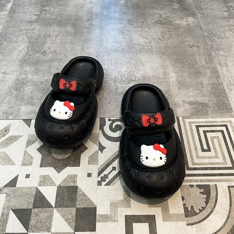 Hello Kitty Clogs Slip on Water Shoes Casual Summer for Girls