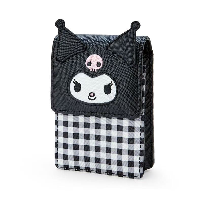 Sanrio Mini Makeup Bag for Purse Small Cute Makeup Bag Cosmetic  Pouch Purse Travel Coin Pouch Sanitary Napkin Storage Bag Clutch Organizer for Women Girls